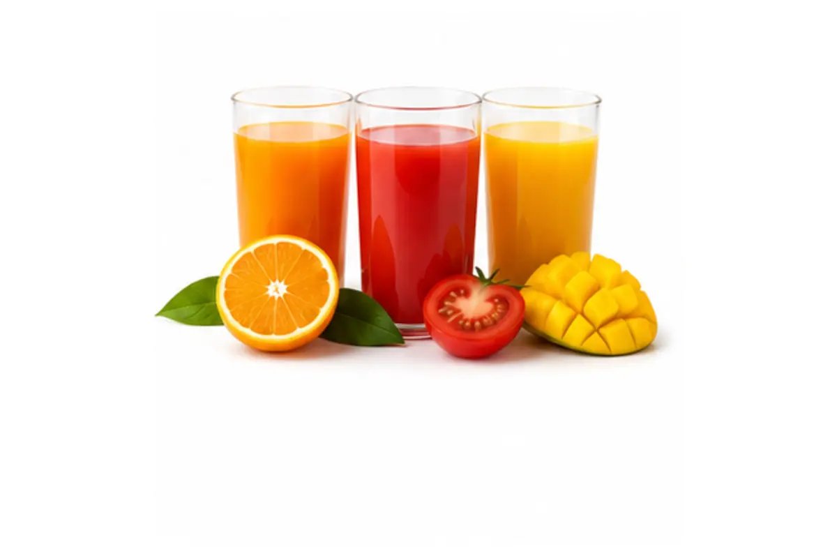 Assorted fruit juices